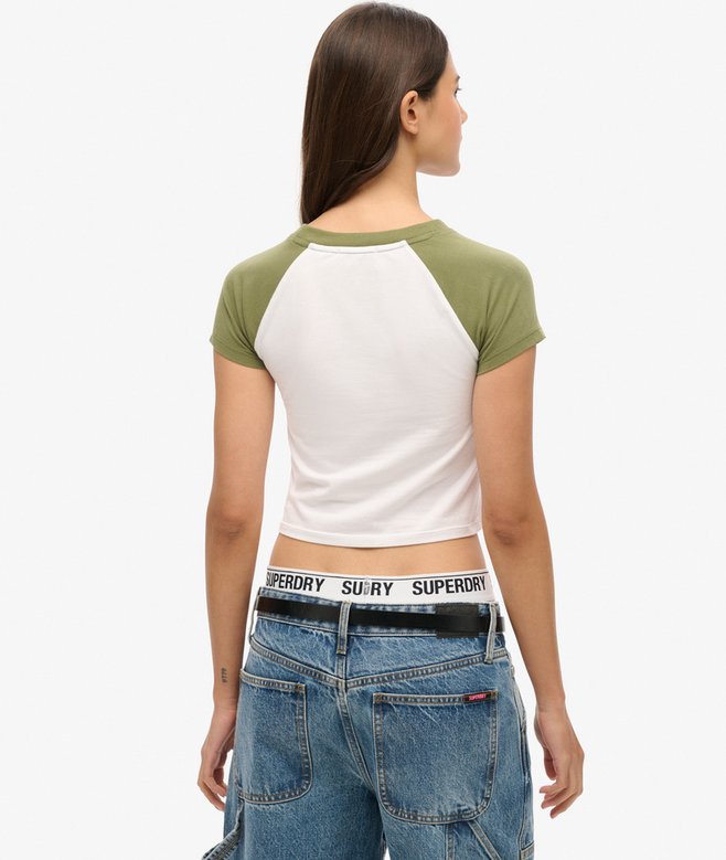 Superdry Camiseta Corta Baseball Baby