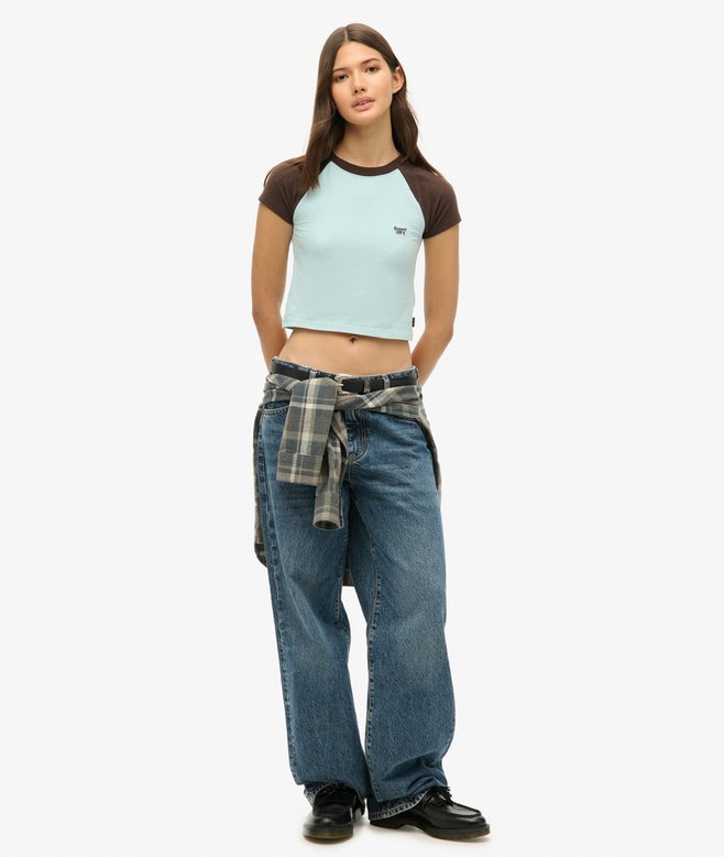 Superdry Camiseta Corta Baseball Baby