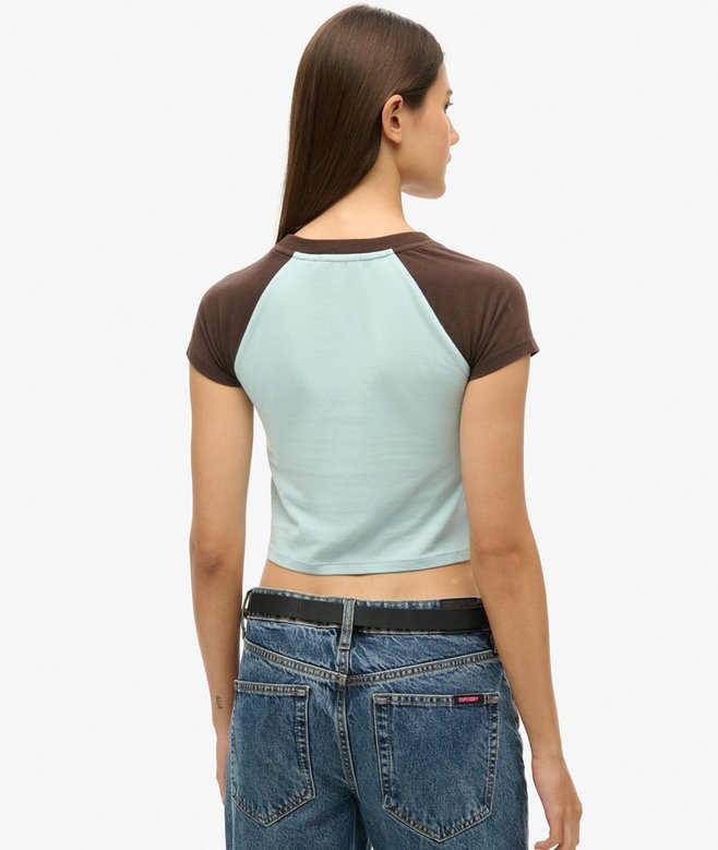 Superdry Camiseta Corta Baseball Baby