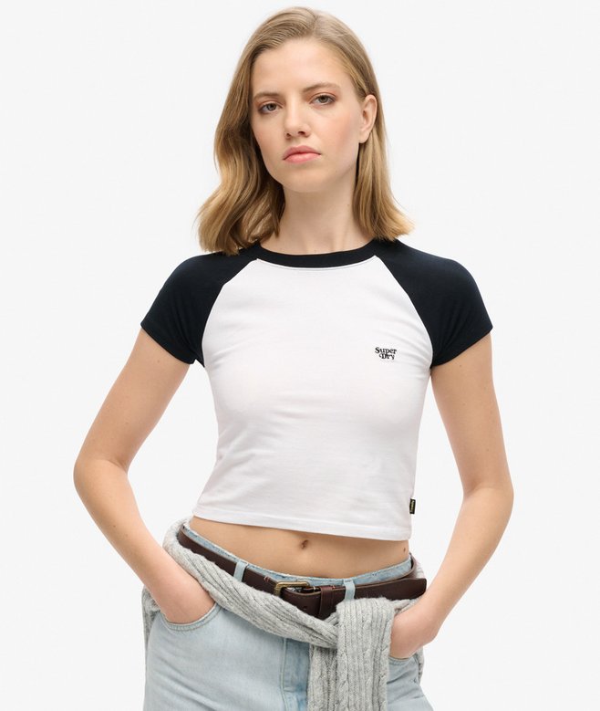 superdry Camiseta corta Baseball Baby