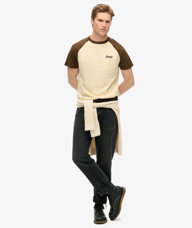 Superdry Camiseta De Béisbol Con Logo Essential