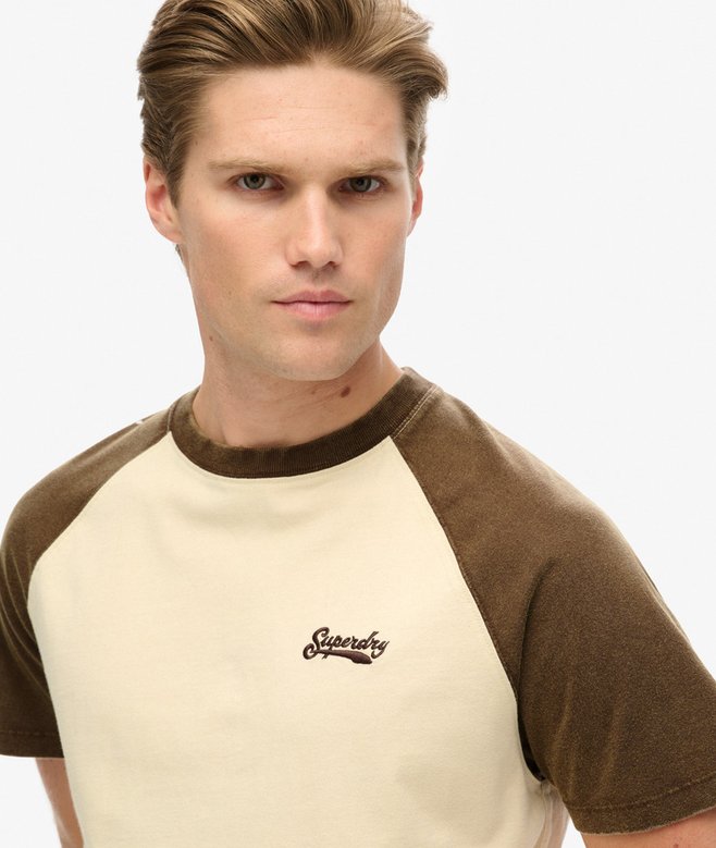 Superdry Camiseta De Béisbol Con Logo Essential