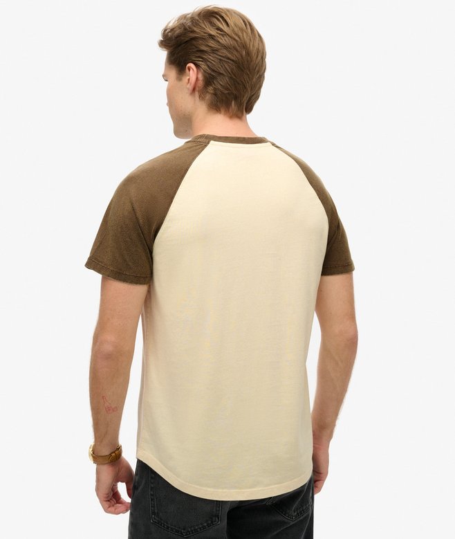 Superdry Camiseta De Béisbol Con Logo Essential