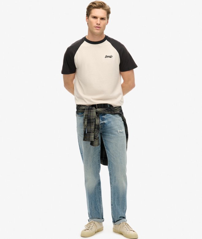 Superdry Camiseta De Béisbol Con Logo Essential