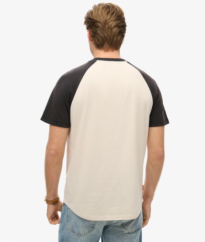 Superdry Camiseta De Béisbol Con Logo Essential