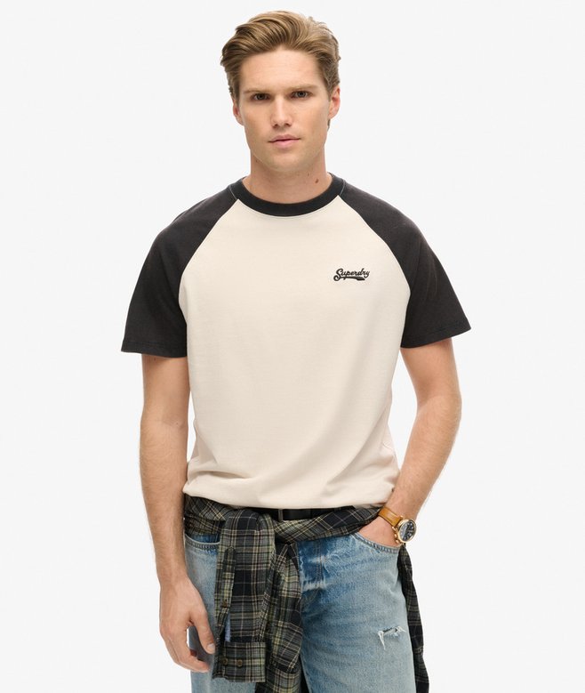 superdry Camiseta de béisbol con logo Essential