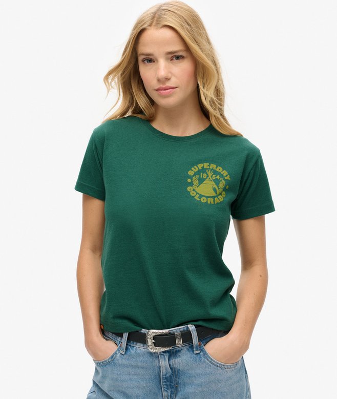 Superdry Camiseta De Corte Ajustado Lo-fi Outdoor