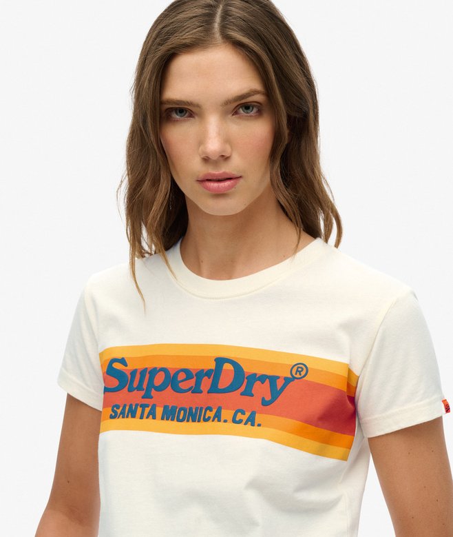 Superdry Camiseta De Corte Ajustado Venue Outdoors