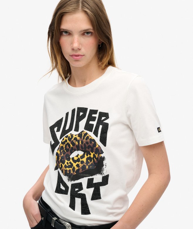 Superdry Camiseta De Corte Holgado Lo-Fi Punk