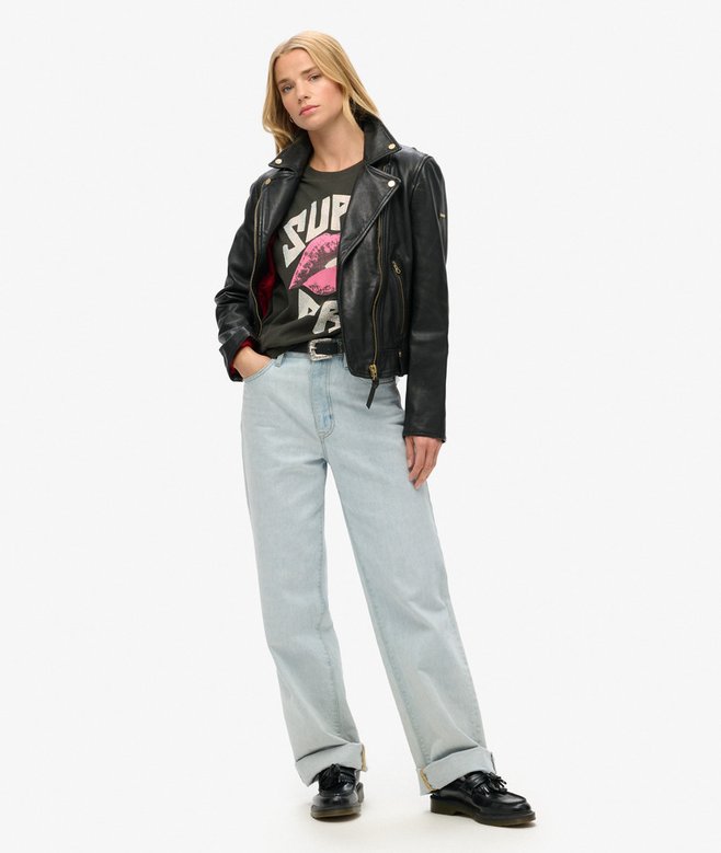 Superdry Camiseta De Corte Holgado Lo-Fi Punk