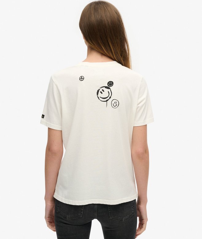 Superdry Camiseta De Corte Holgado Lo-Fi Punk