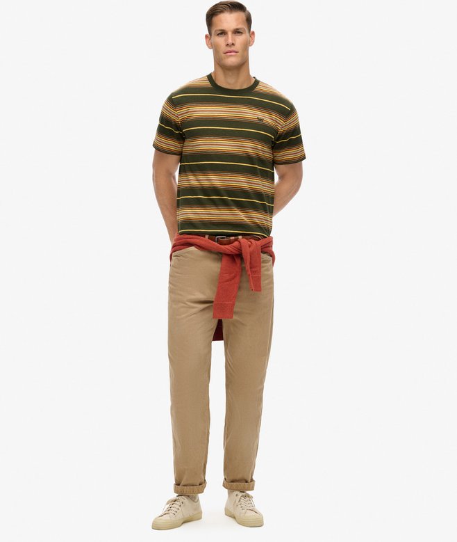 Superdry Camiseta De Corte Relajado A Rayas