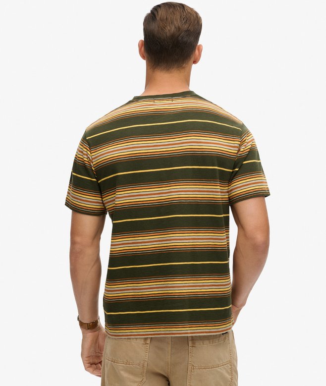 Superdry Camiseta De Corte Relajado A Rayas