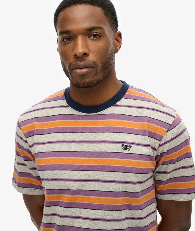 Superdry Camiseta De Corte Relajado A Rayas