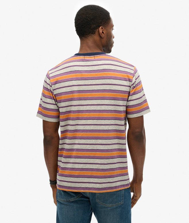 Superdry Camiseta De Corte Relajado A Rayas