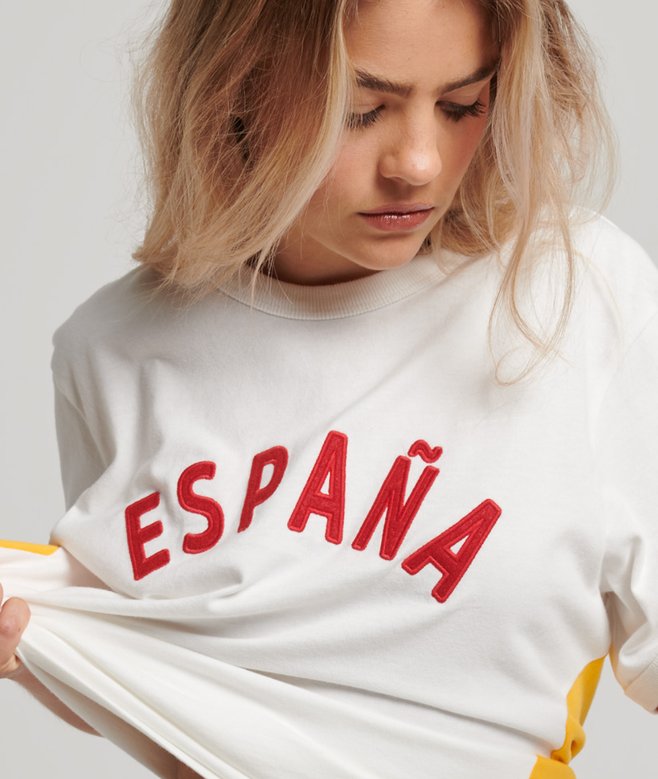 Superdry Camiseta De Fútbol De España Ringspun