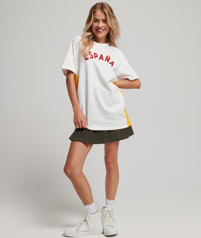 Superdry Camiseta De Fútbol De España Ringspun