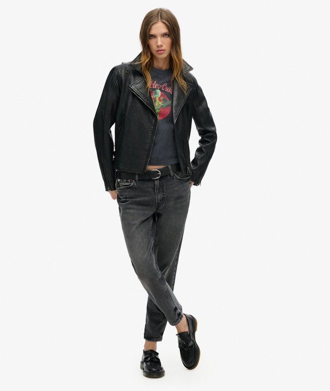 Superdry Camiseta De Manga Casquillo Motley Crue