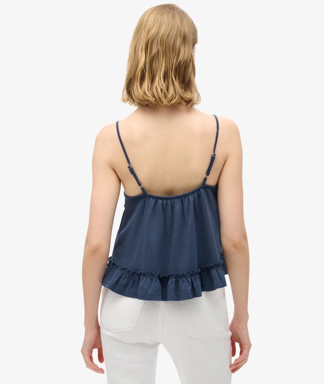 Superdry Camiseta De Punto A Capas Con Tirantes