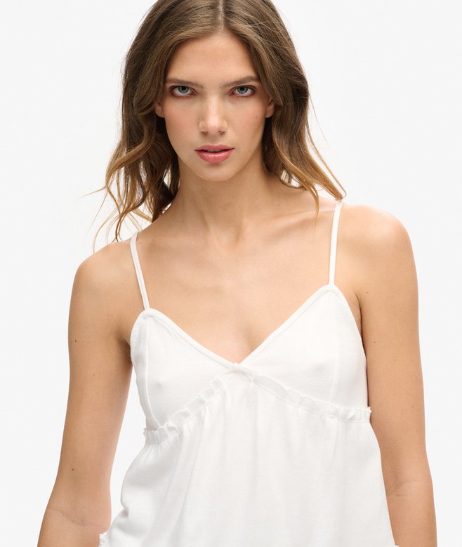 Superdry Camiseta De Punto A Capas Con Tirantes