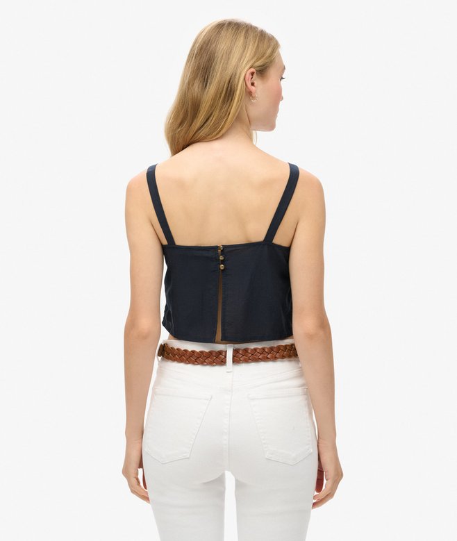 Superdry Camiseta De Tirantes Bordada Ibiza