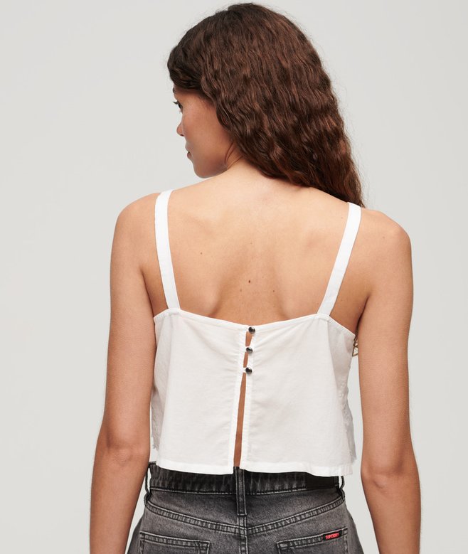 Superdry Camiseta De Tirantes Bordada Ibiza