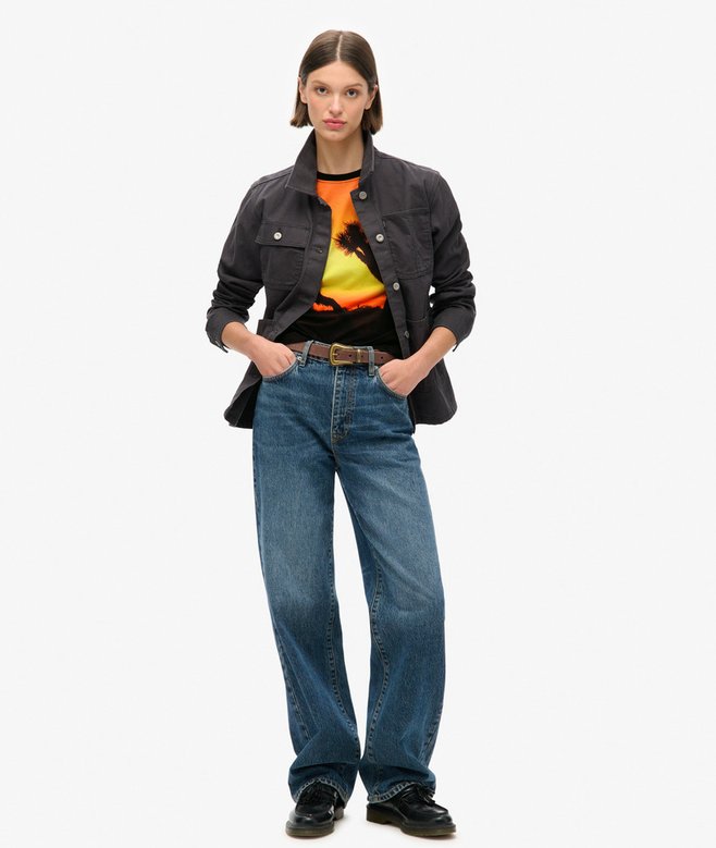 Superdry Camiseta De Tirantes Con Subestampado