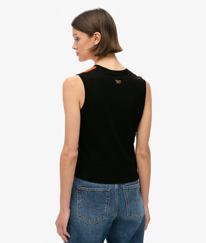 Superdry Camiseta De Tirantes Con Subestampado