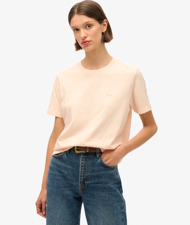 superdry Camiseta flameada con logotipo Essential