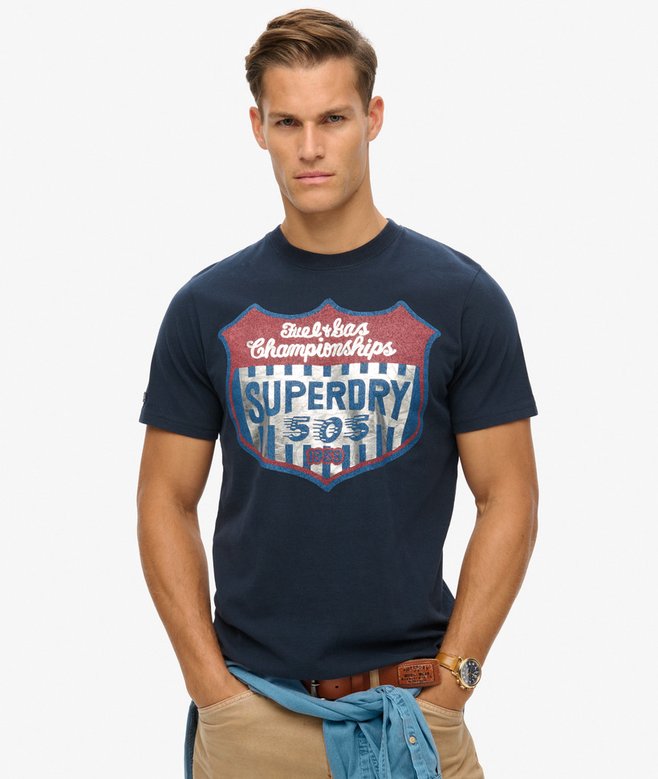 superdry Camiseta Gasoline Workwear
