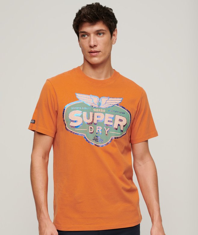 superdry Camiseta Gasoline Workwear