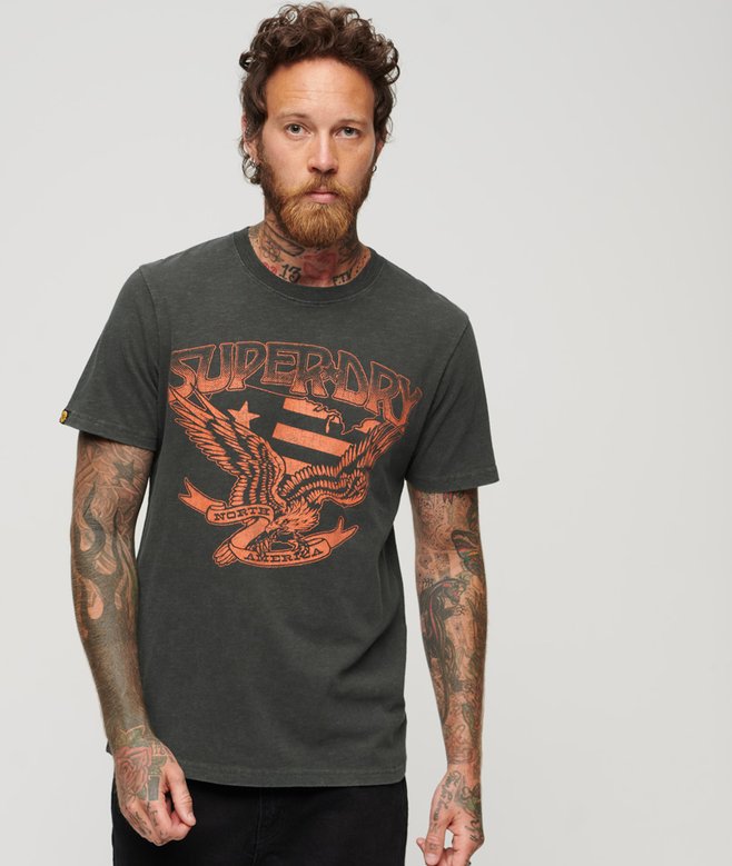Superdry Camiseta Gráfica 70s Lo-Fi Band