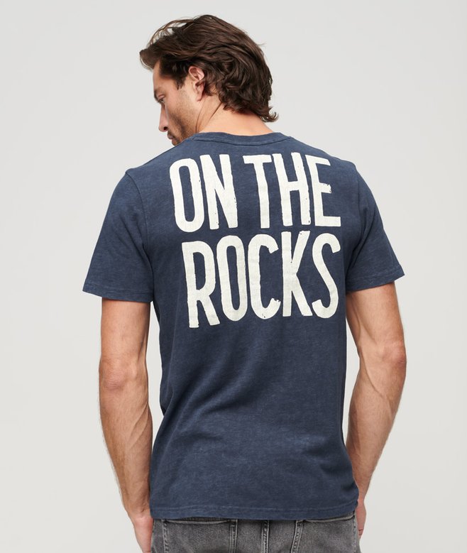 Superdry Camiseta Gráfica 70s Lo-Fi Band