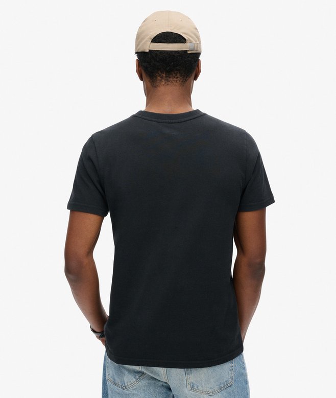 Superdry Camiseta Gráfica Afelpada Desteñida