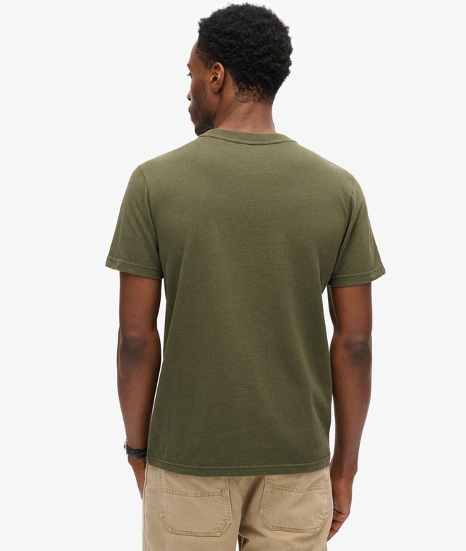 Superdry Camiseta Gráfica Afelpada Desteñida