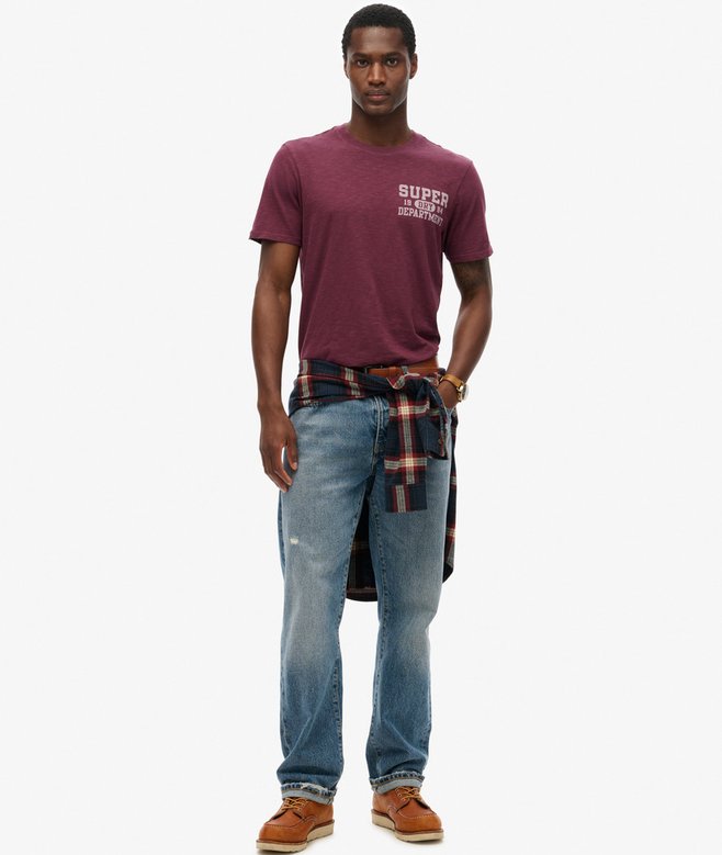 Superdry Camiseta Gráfica Athletic College
