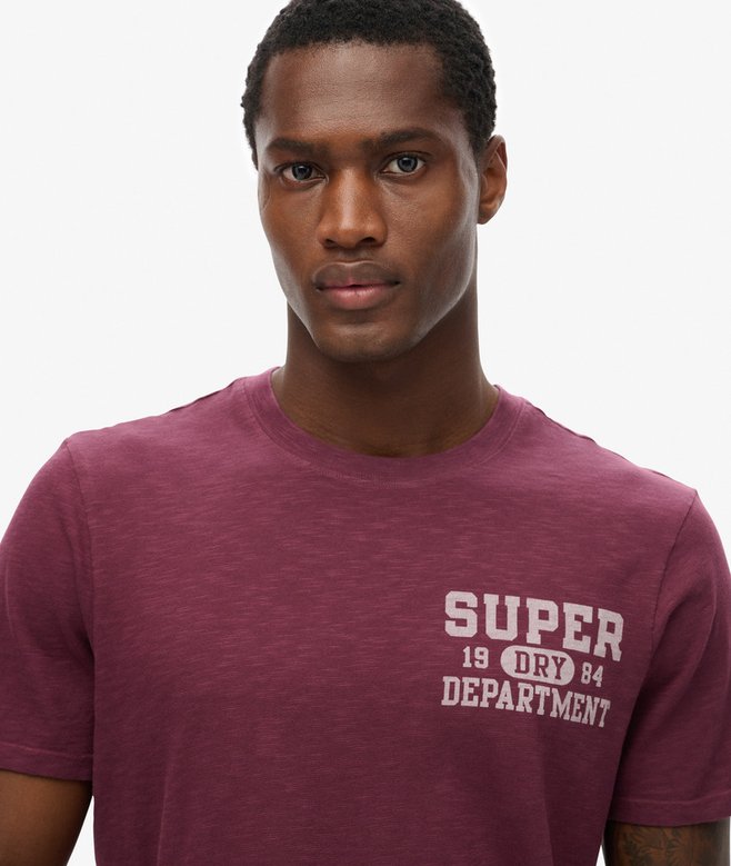 Superdry Camiseta Gráfica Athletic College