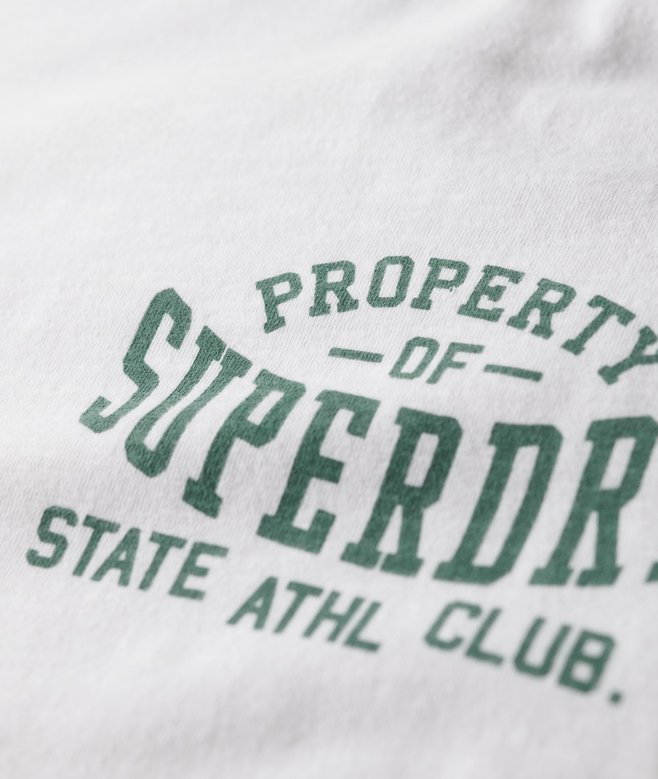 Superdry Camiseta Gráfica Athletic College
