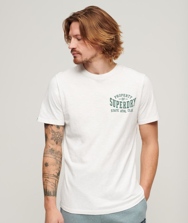 superdry Camiseta gráfica Athletic College