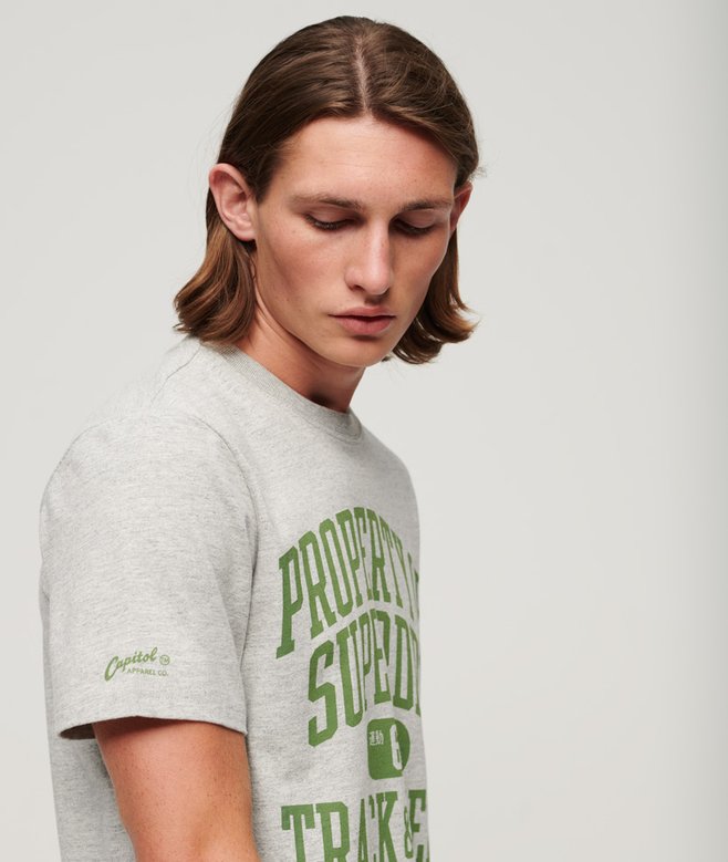 Superdry Camiseta Gráfica Athletic College