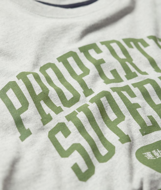 Superdry Camiseta Gráfica Athletic College
