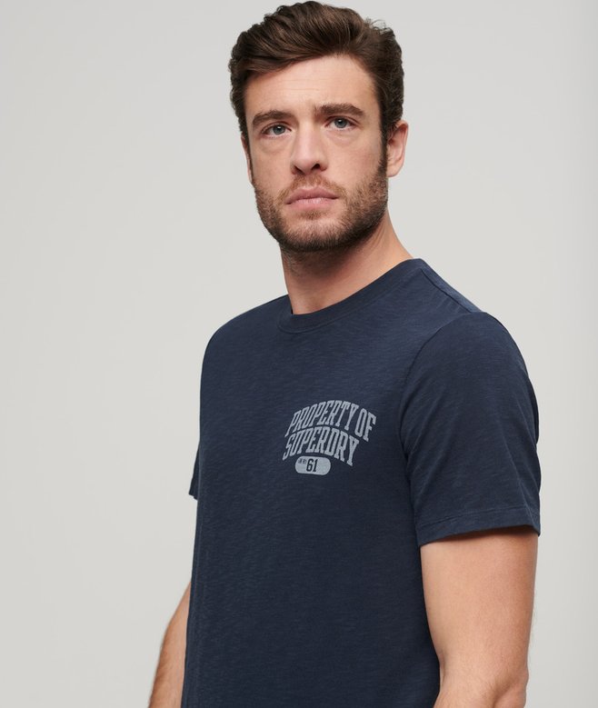 Superdry Camiseta Gráfica Athletic College