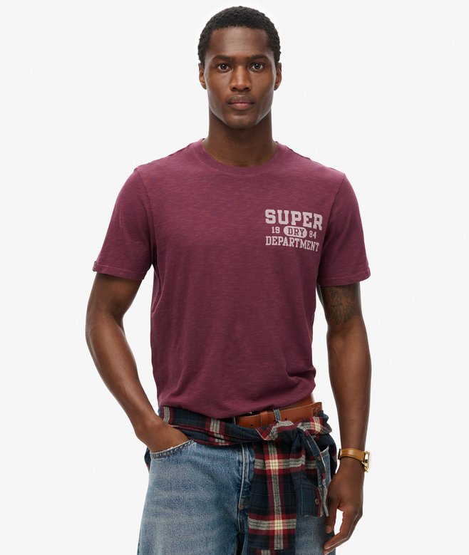 superdry Camiseta gráfica Athletic College