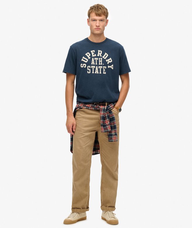 Superdry Camiseta Gráfica Athletic Essential