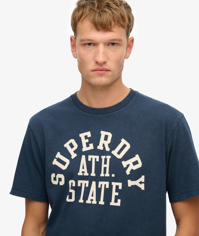 Superdry Camiseta Gráfica Athletic Essential