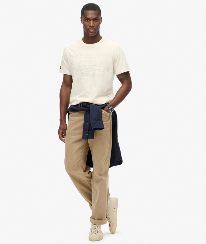 Superdry Camiseta Gráfica Con Logotipo En Relieve