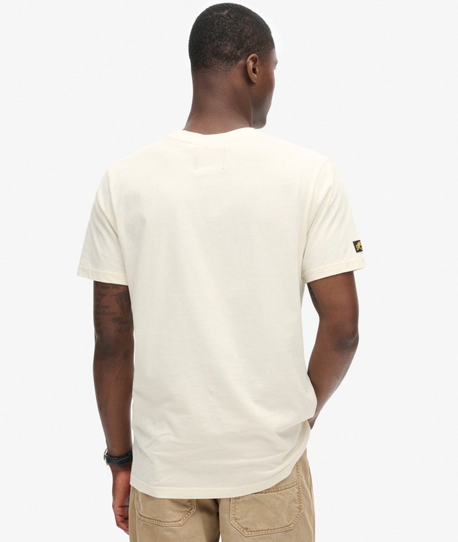 Superdry Camiseta Gráfica Con Logotipo En Relieve