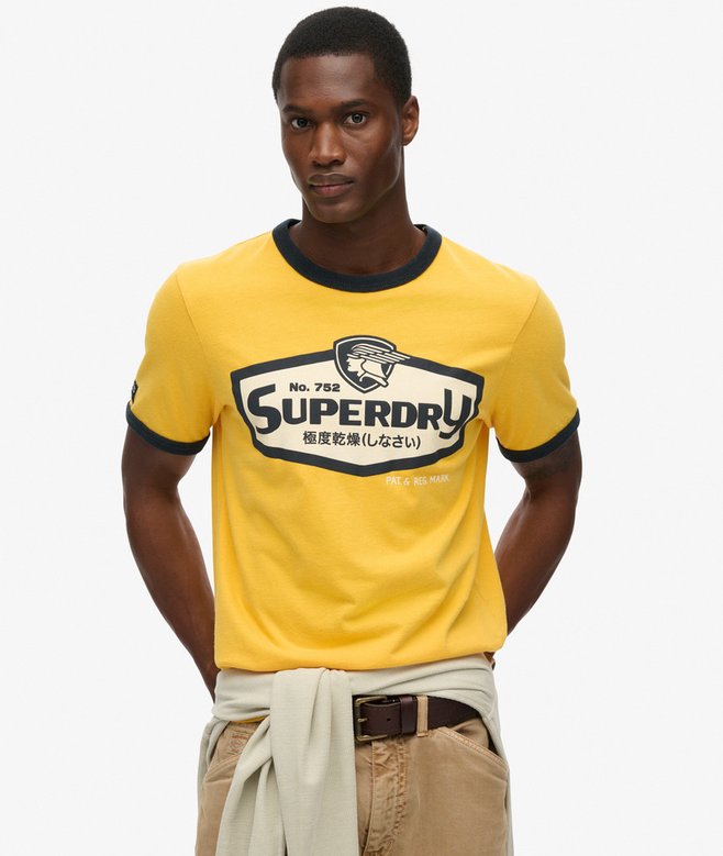 superdry Camiseta gráfica con logotipo Workwear