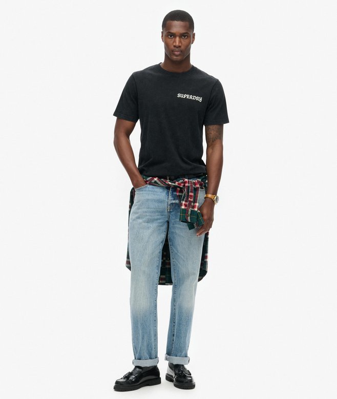 Superdry Camiseta Gráfica Con Motivo De Tatuaje