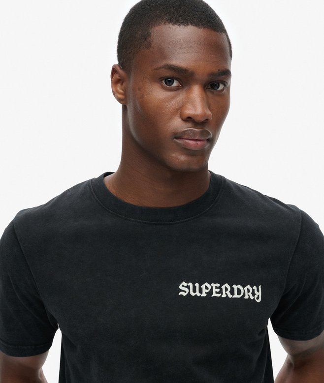 Superdry Camiseta Gráfica Con Motivo De Tatuaje
